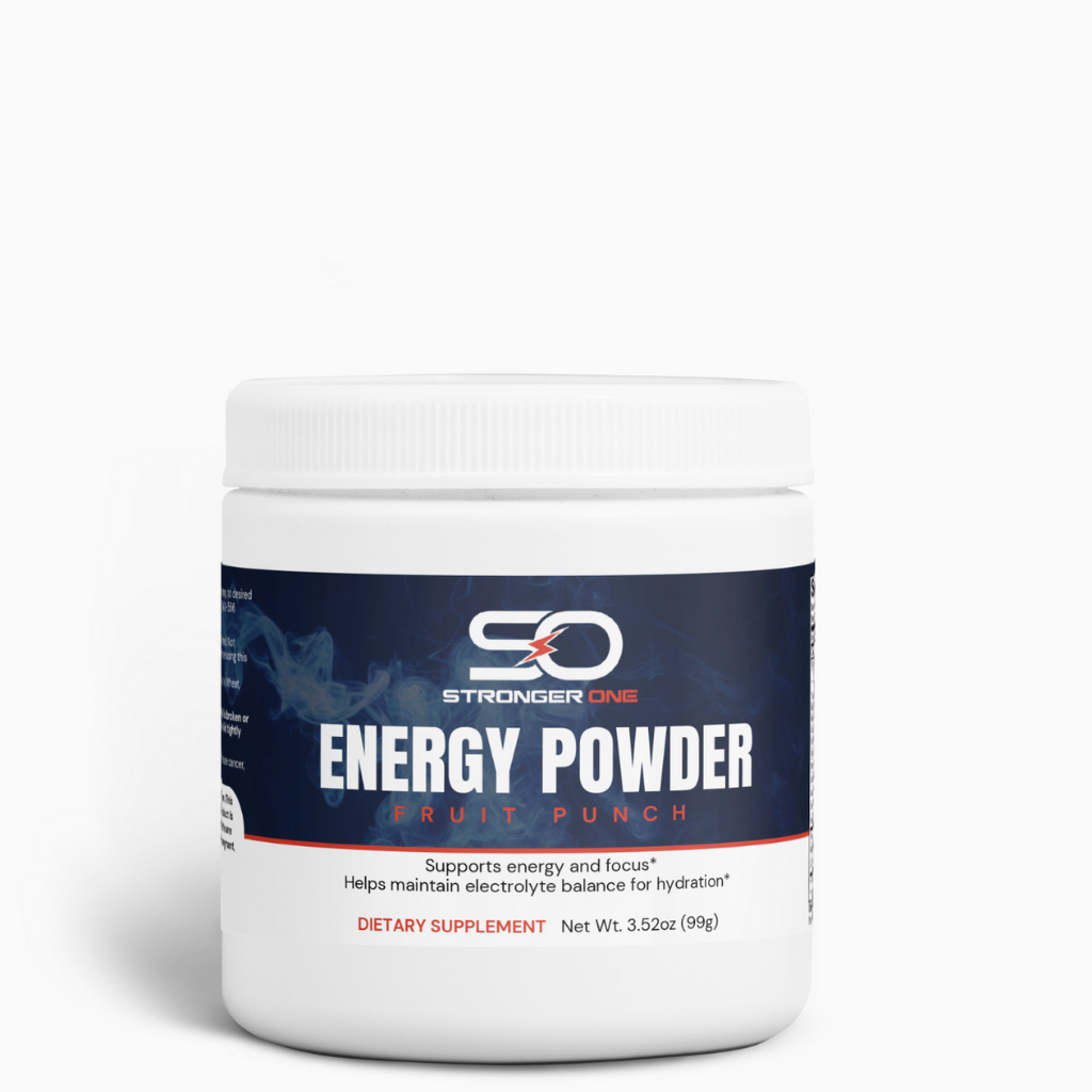 STRONGER ONE ENERGY POWDER - FRUIT PUNCH