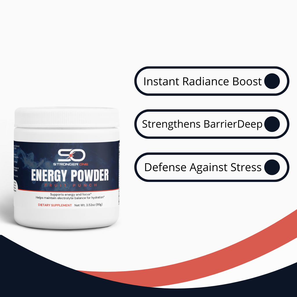 STRONGER ONE ENERGY POWDER - FRUIT PUNCH
