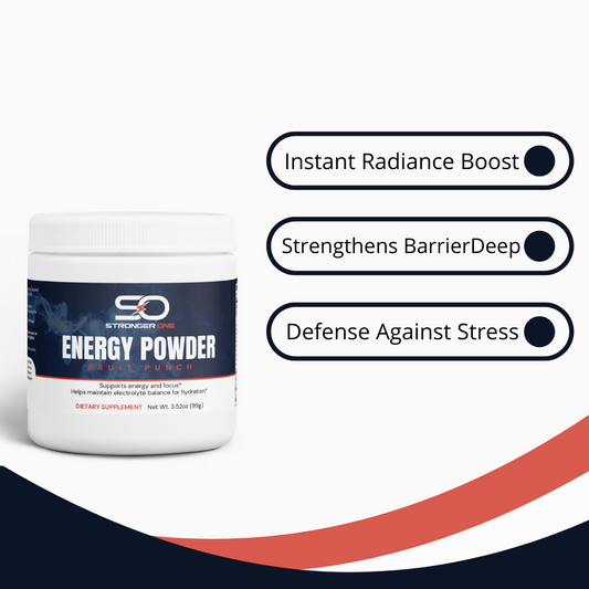 STRONGER ONE ENERGY POWDER - FRUIT PUNCH